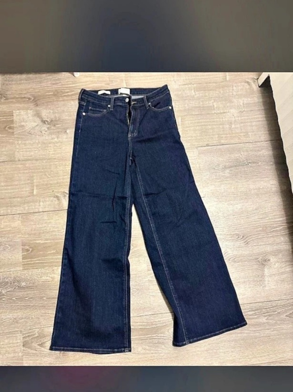 Universal Thread High Rise Everyday Wide Leg Wide Leg Jeans in Blue Size 12R